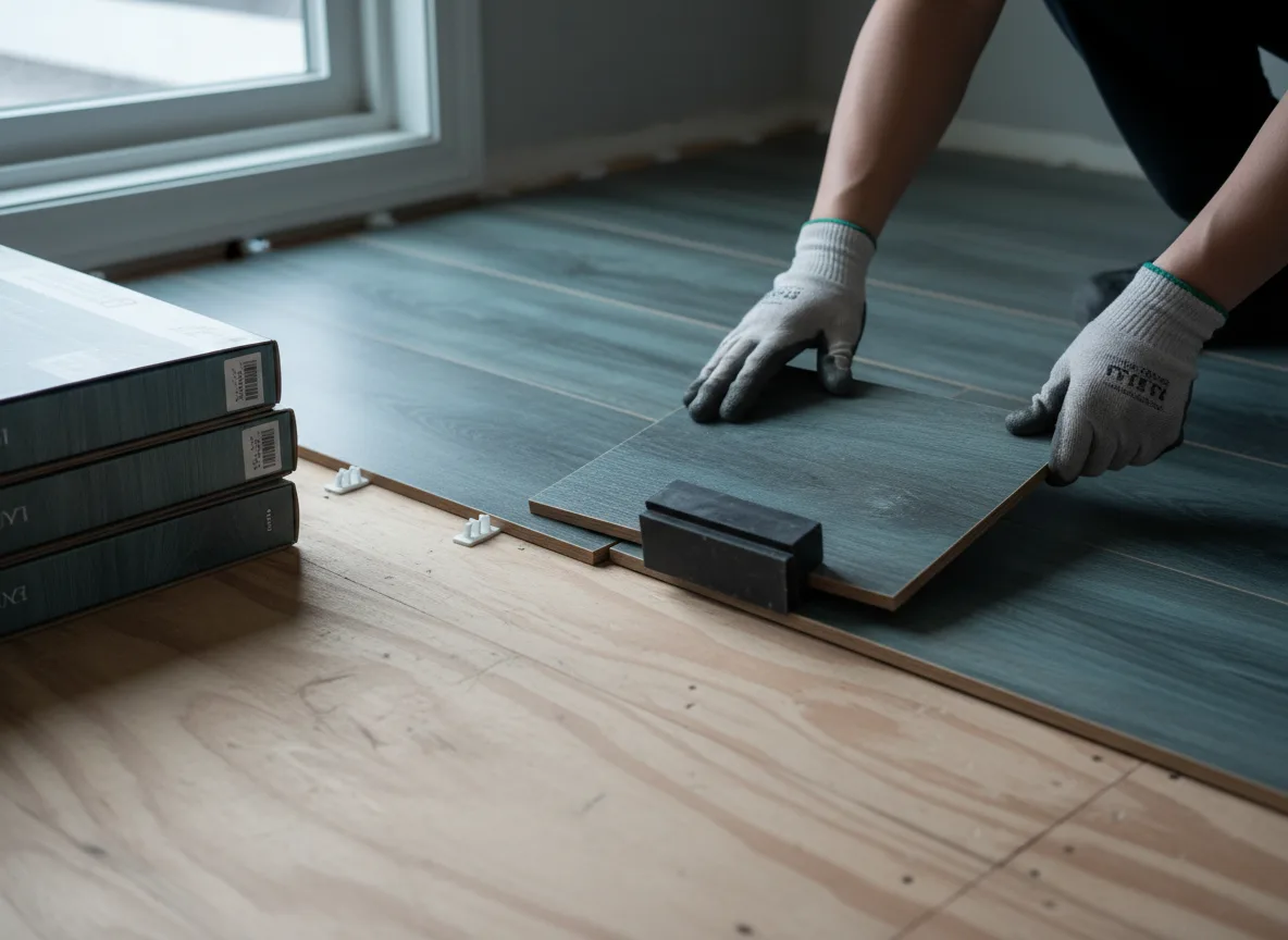Luxury Vinyl Plank Installation company in Dallas City, IL